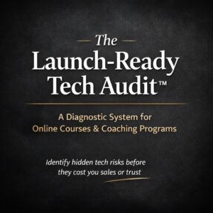 The Launch-Ready Tech Audit™